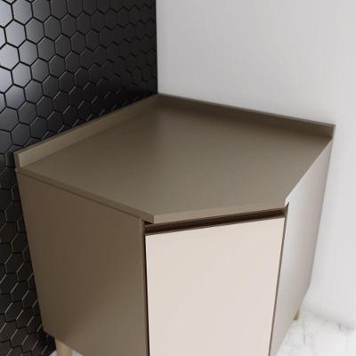 Tampo para Balcão Lora sem Porta BP 78,6CM Bege Casa 812 Cozinha