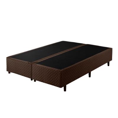 Base para Cama Box Queen Atenas Madeira Reflorestada Marrom Umaflex Colchões