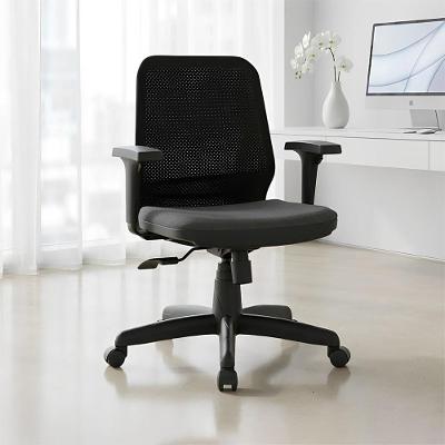 Cadeira Escritório Fluidy Diretor Ergonômica Nr17 Encosto Mesh Assento Poliéster Base Giratória