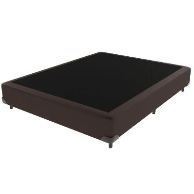 Cama Box Casal Cama Box Estrutura Madeira Selo Ecologicamente Correto Marrom Vtech 150kg