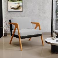 Kit 03 Poltronas Pietra L02 Couríssimo Preto Linho Cinza - 8