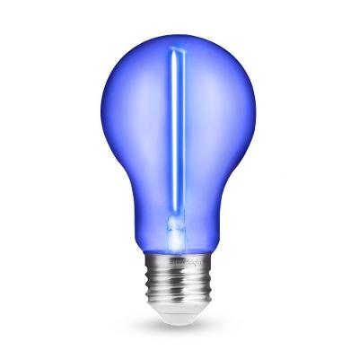 Lâmpada de Filamento LED A60 Dimerizável Azul Elgin Bivolt 1W