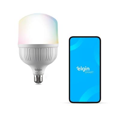 Lâmpada LED Smart Compatível com Alexa e Google Assistente Wi-Fi Bivolt 30W Elgin