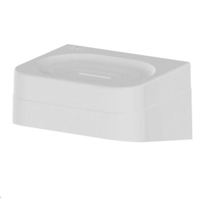 Porta Sabonete Parede Box Fixação Adesiva Dispensa Furos Branco Ou
