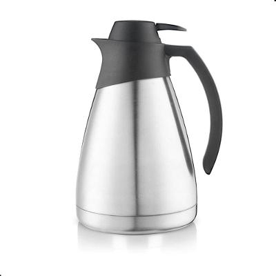 Garrafa Térmica Bule Acolher Quente e Frio Inox 1L Inox Sanremo