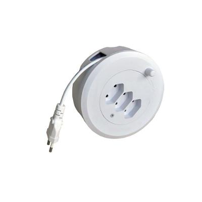 Extensão Elétrica com Carretel 3 Tomadas 10A 2P e T 5M Bivolt Elgin