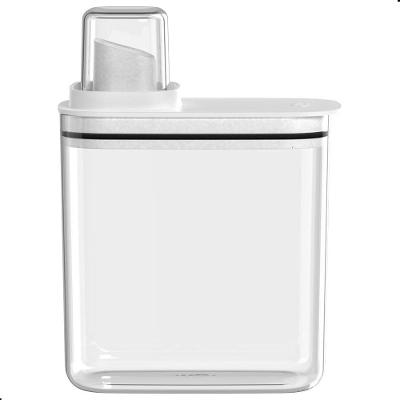 Dispenser de Sabão com Dosador Dispenser Flow Plástico Resistente Branco 1,5L Ou