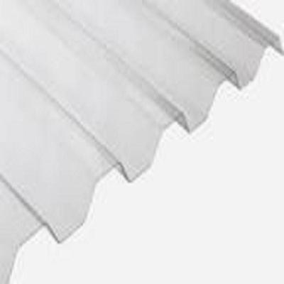 Telha de Policarbonato SUNTUF TP 196-40 Trapézio Cristal Transparente Resistente 600CM