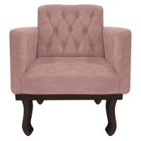 Kit Diva Recamier Diana 160Cm Lado Direito E 02 Poltronas Classic Linho - Amarena Móveis - 6