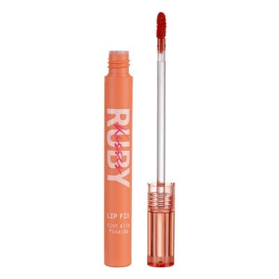 Batom Lip Fix Tint com Alta Fixação Matte Laranja Ruby Kisses