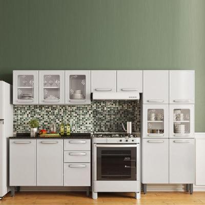 Cozinha Completa Aco Evidence 14 Portas 2 Gavetas Branco Bertolini