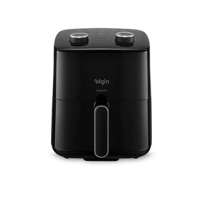 Fritadeira sem Óleo Air Fryer Elgin Pratica Fry 3,7L 1400W Preto 220V
