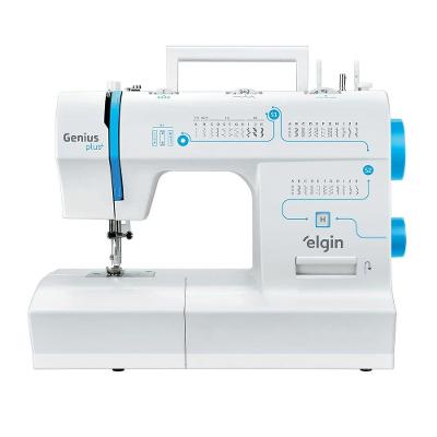 Máquina de Costura Elgin Genius Plus JX-4035 Braço Livre 31 Pontos LED 220V