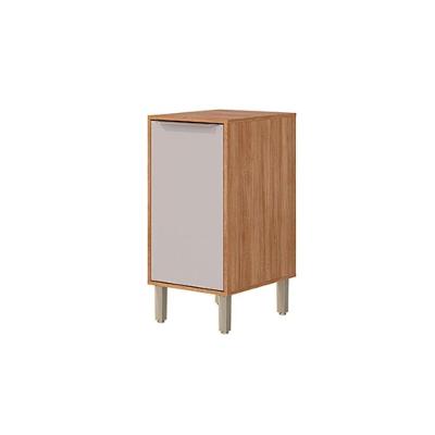 Balcão Cozinha Celeste C 1 Porta MDF 40CM Cinamomo Off White MGM