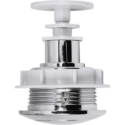 Acionador Superior Caixa Acoplada 48mm Cromado Liege Cosmetics