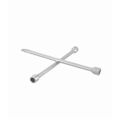 Chave de Roda Cruz com Espátula 17x19x21MM Cromada Aço Forjado Manutenção Automotiva Kala