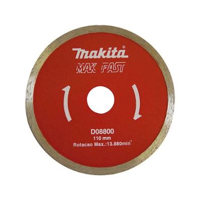 Disco Diamantado Liso D-08800 110mm para Mármore Granito e Cerâmicas Makita