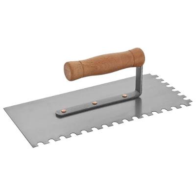 Desempenadeira de Aço Dentada Cabo Aberto 8mm X 8mm 25cm X 12cm Worker