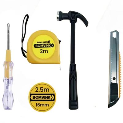 Conjunto de Ferramentas 5 Peças BOM-3403 para Ajustes Medições Cortes e Reparos Elétricos Bomvink