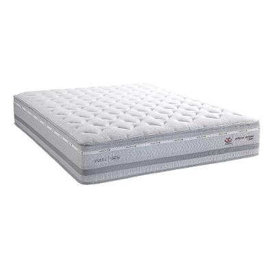 Colchão Queen Molas Maxspring Petra Malha C1662 Pillow Top 158x198x33 Branco Herval