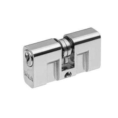 Cilindro para Fechadura Soprano 50mm Zamac Cromado Alta Resistencia Kala
