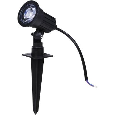 Espeto para Jardim LED 5W Bivolt Branca Fria IP65 Preto Liege