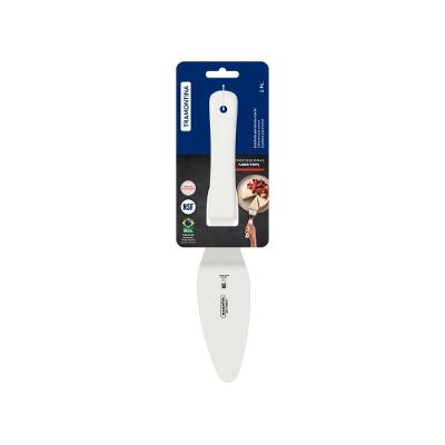 Espátula para Bolo Profissional Master 6 X 2 1-4 Aço Inox Cabo Polipropileno Antimicrobiano Uso