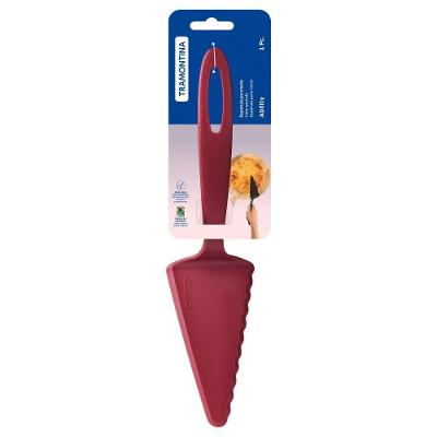 Espátula para Bolo e Torta Ability Nylon Até 180°C Vermelha Tramontina