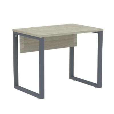 Mesa de Trabalho Retangular P25 TUB Contemporânea MDF-MDP 90CM Bege Pandin Móveis