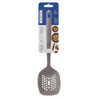 Escumadeira Softta Silicone Proteção Antiaderente Cozinha Cinza Tramontina
