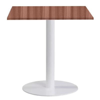 Mesa de Jantar Pisa Beta 2 Lugares Redonda Tampo MDP Branco Fratini
