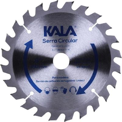 Disco de Serra Circular 6 Polegadas 24 Dentes 8900 RPM para Madeira Kala