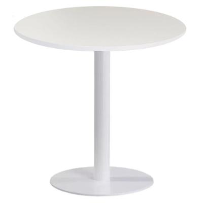 Mesa de Jantar Pisa Beta 2 Lugares Redonda Tampo MDP Branco Fratini
