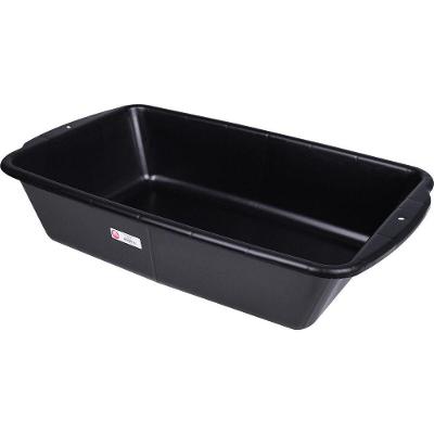 Caixa para Massa PVC Reforcado Armazenamento Transporte Preta 20L Worker