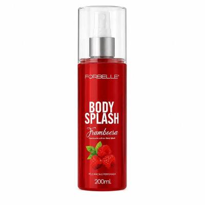 Body Splash Framboesa Desodorante Colonia Perfumacao Corporal Frutada 200ML Forbelle