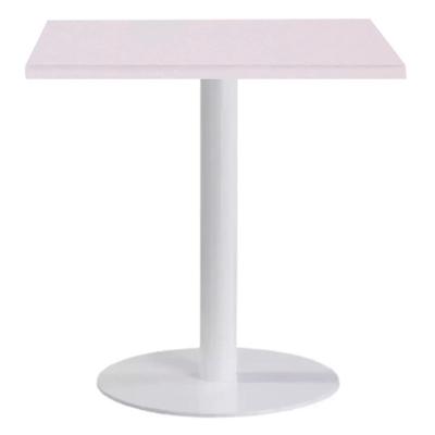 Mesa de Jantar Pisa Beta 2 Lugares Redonda Tampo MDP Branco Fratini