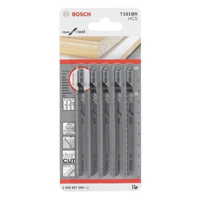 Lâmina para Serra Tico T101BR Clean For Wood Cortes Limpos Precisos Madeira Bosch