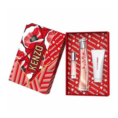 Kit de Perfume Flower By Kenzo Ikebana Feminino Eau de Parfum Amadeirado Floral 75ML com Travel