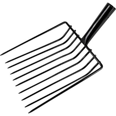 Forcado Reto sem Cabo 10 Dentes Aço Carbono 365083 Collins