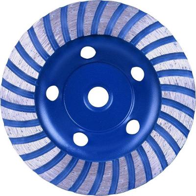 Rebolo Diamantado Turbo 115mm M14 para Desbaste e Acabamento em Concreto Kala
