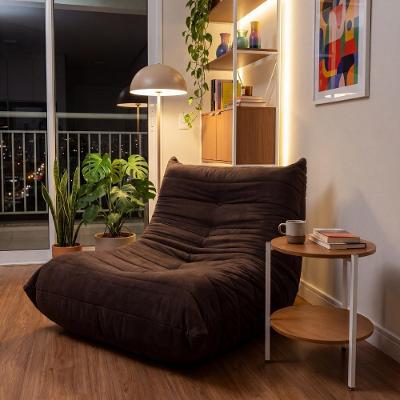 Poltrona Lounge 85cm a Vácuo Espumas D28 Boucle Marrom 1 Lugar 150kg Kappesberg