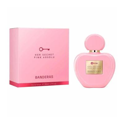 Perfume Her Secret Pink Absolu Feminino Eau de Parfum Floral 50ML Banderas