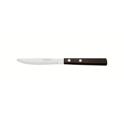 Faca para Sobremesa Polywood Aço Inox Cabo Madeira Tratada Castanho Tramontina