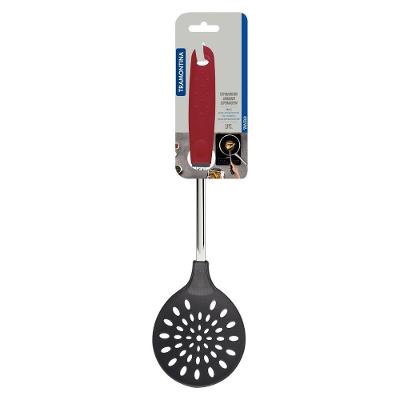 Espumadeira Utilità Escorrer Alimentos Nylon Resistente Até 180 °C Vermelho Tramontina