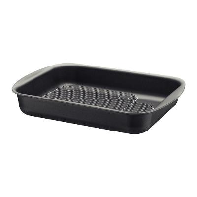 Assadeira com Grelha Brasil para Forno Alumínio Antiaderente Starflon Max Grafite Tramontina 4,9L