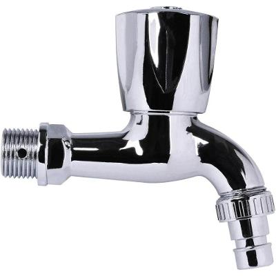 Torneira para Jardim e Tanque C50 1-4 Volta ABS Cromado com Conector para Mangueira Liege