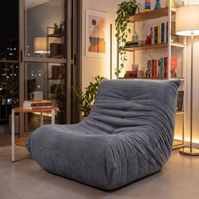 Poltrona Lounge 85cm a Vacuo Sync Espuma D28 Boucle Titanio Cinza Kappesberg