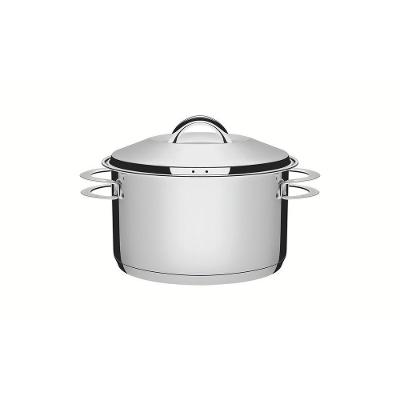 Caçarola Solar Funda Aço Inox Fundo Triplo 3,6L 20CM Indução Tramontina