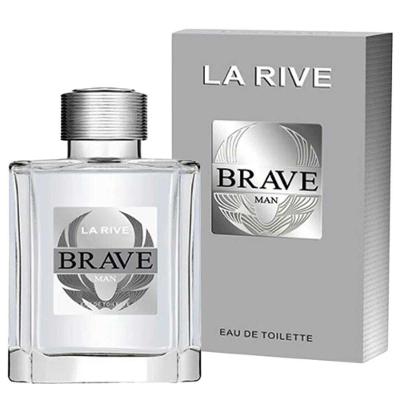 Perfume Brave Masculino Eau de Toilette Amadeirado Aromático 100ML La Rive