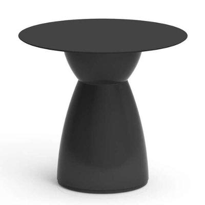 Mesa Lateral Apoio Rad Im In Redonda Plástico 60CM Preto I'm In Home